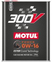 Моторное масло MOTUL 300V POWER 0W-16, 2 литра 0W16 (826102 / 110855)