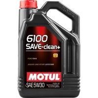 Моторное масло MOTUL 6100 Save-clean+ 5W-30, 5 литров 5W30 (842351 / 107999)