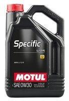 Моторное масло MOTUL SPECIFIC LL-12FE 0W-30, 5 литров 0W30 (832606 / 107302)