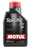 Моторное масло MOTUL SPECIFIC 2290 5W-30, 1 литр 5W30 (867711 / 109324)