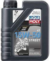Моторное масло Liqui Moly Motorbike 4T 15W-50 Street, 1 литр (2555)