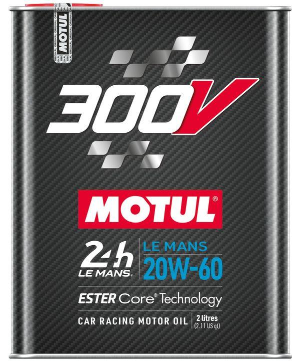 Моторное масло MOTUL 300V LE MANS 20W-60, 2 литра 20W60 (827102 / 110824)