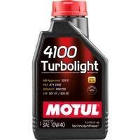 Моторное масло MOTUL 4100 Turbolight 10W-40, 1 литр 10W40 (387601 / 108644)
