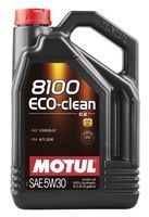 Моторное масло MOTUL 8100 Eco-Clean 5W-30, 5 литров 5W30 (841551 / 101545)