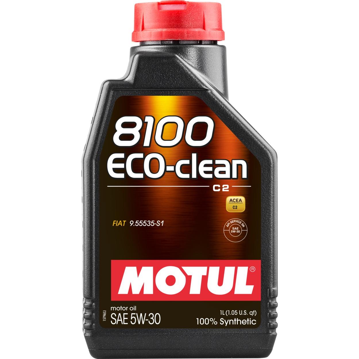 Моторное масло MOTUL 8100 Eco-Clean 5W-30, 1 литр 5W30 (841511 / 101542)