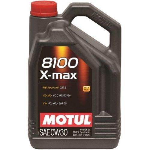 Моторное масло MOTUL 8100 X-max, 0W30 5 литров 0W-30 (347206 / 106571)