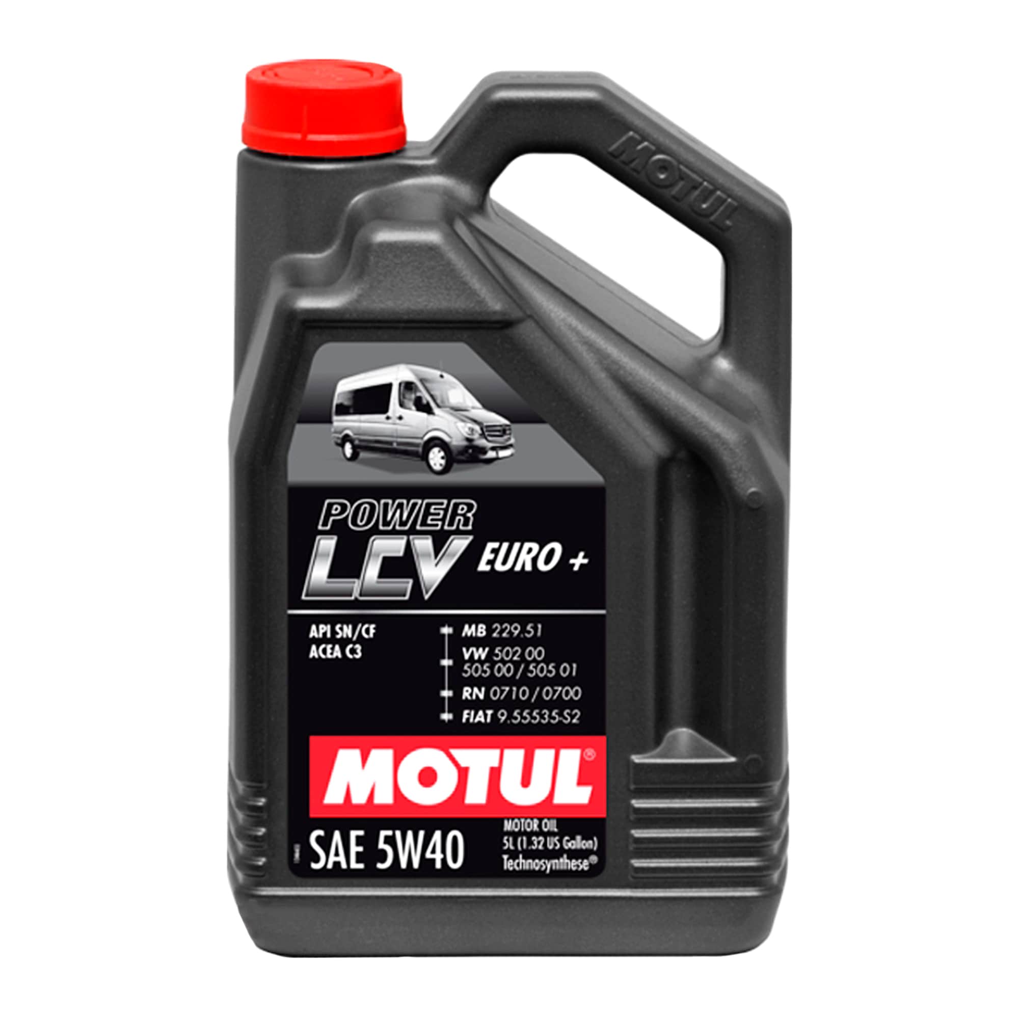 Моторное масло MOTUL Power LCV Euro+ 5W-40, 5 литров 5W40 (872151 / 106132)