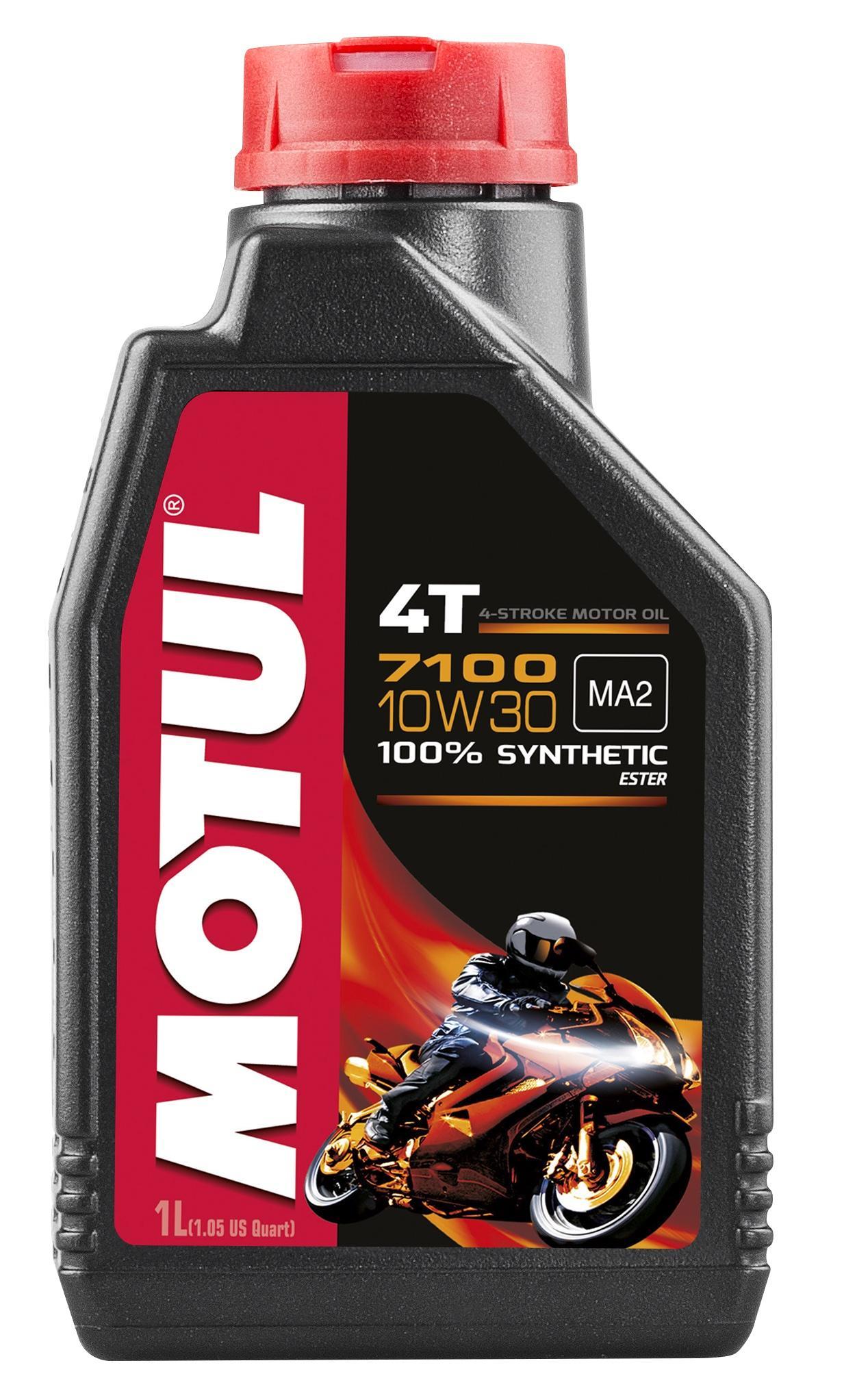 Моторное масло MOTUL 7100 4T 10W-30, 1 литр 10W30 (845411 / 104089)