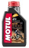 Моторное масло MOTUL ATV Power 4T 5W-40, 1 литр 5W40 (850601 / 105897)