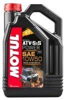 Моторное масло MOTUL ATV-SxS Power 4T 10W-50, 4 литра 10W50 (853641 / 105901)