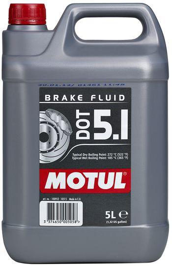 Тормозная жидкость MOTUL DOT 5.1 Brake Fluid 5 литров (807006 / 100952)