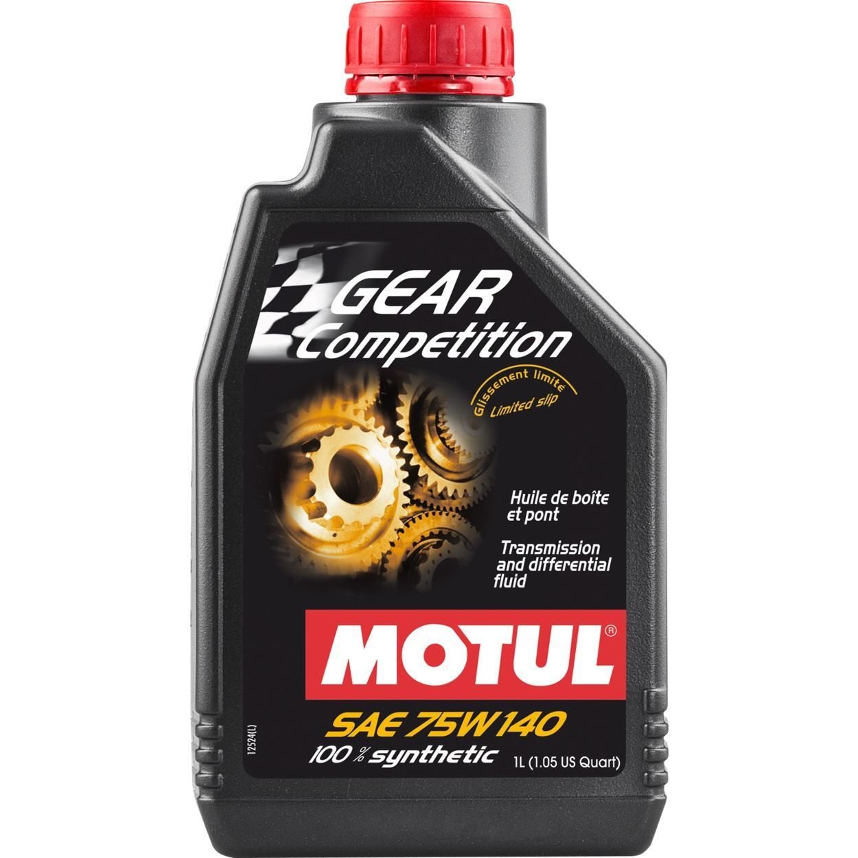 Трансмиссионное масло Motul Gear Competition 75w-140 1л (823501 / 105779)