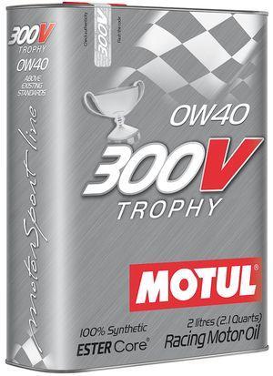 Моторное масло Motul 300V Trophy 0W-40 2л (825402 / 104240)