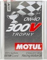 Моторное масло Motul 300V Trophy 0W-40 2л (825402 / 104240)
