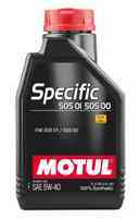 Моторное масло MOTUL SPECIFIC 505 01 502 00 5W-40, 1л 5W40 (842411 / 101573)