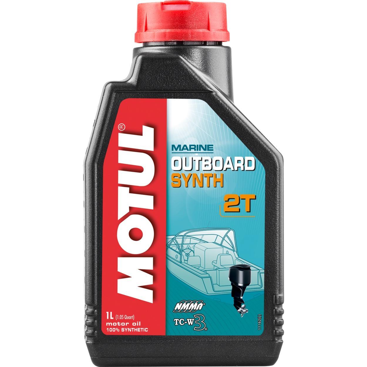 Моторное масло MOTUL Outboard Synth 2T 1л (851611 / 101722)
