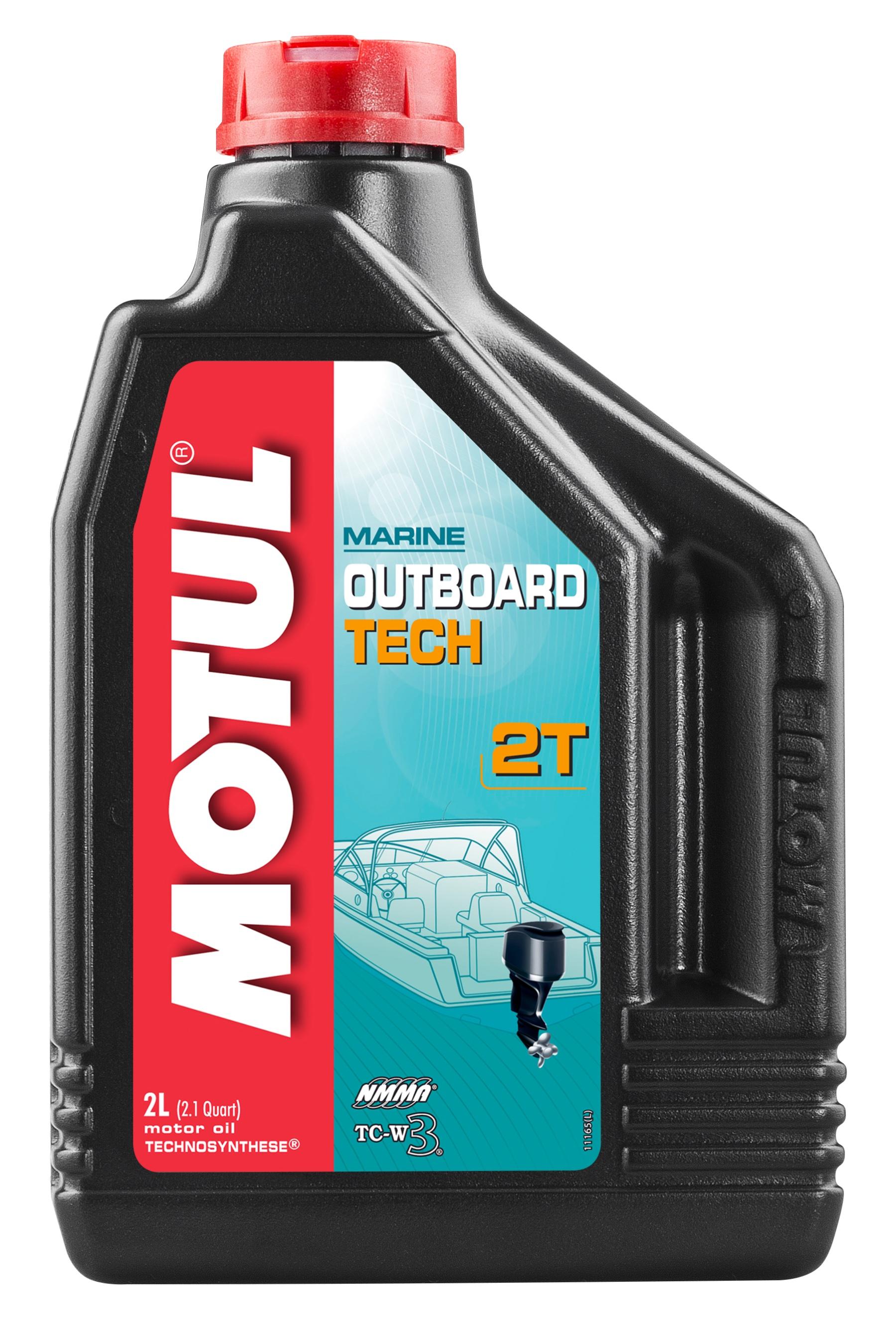 Моторное масло MOTUL Outboard Tech 2T 2л (851721 / 101726)