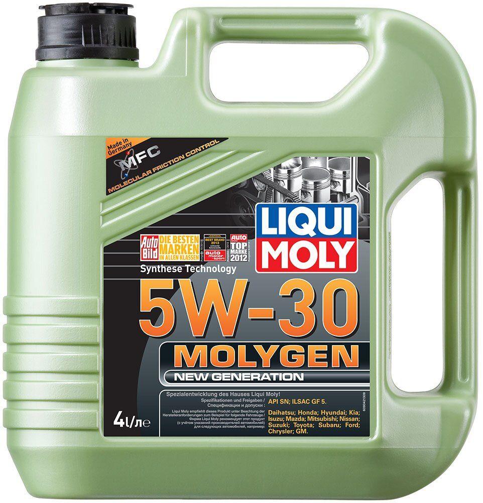 Моторное масло Liqui Moly Molygen 5W-30, 4 литров (9042)