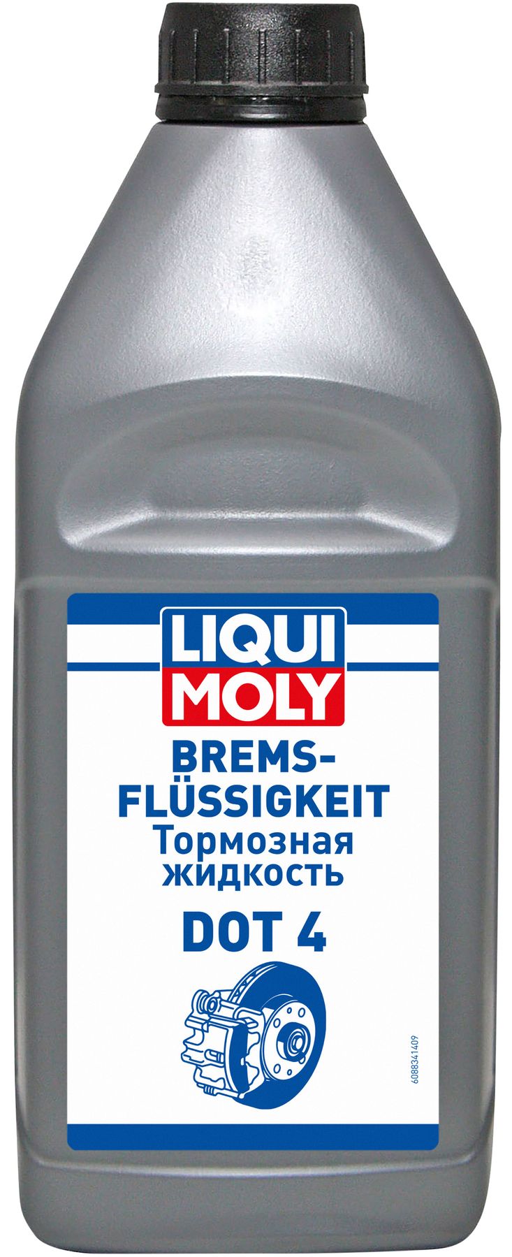 Тормозная жидкость Liqui Moly DOT 4, 1 литр (8834)