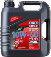 Моторное масло Liqui Moly Motorbike 4T Synth 10W-60 Street Race, 4 литра (1687)