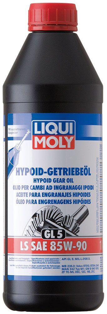Трансмиссионное масло Liqui Moly Hypoid-Getriebeoil (GL5) LS 85W-90, 1 литр (1410)