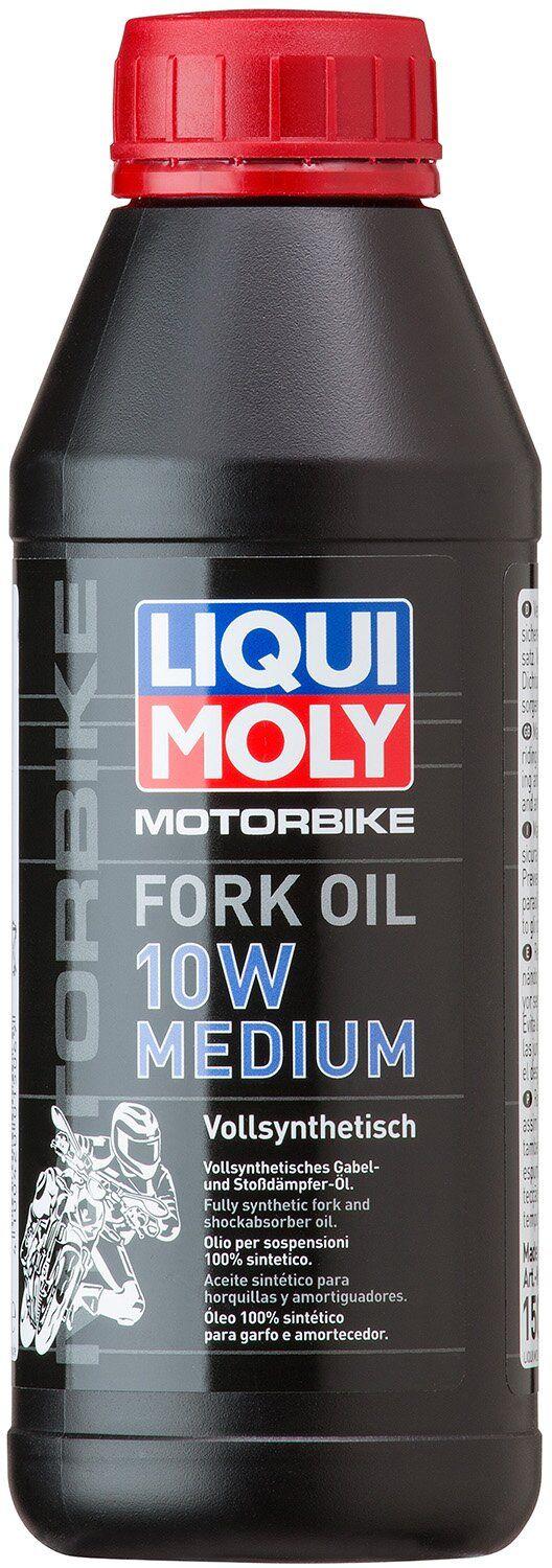 Синтетическое Масло для вилок и амортизаторов Liqui Moly Racing Fork Oil 10W Medium, 0,5л (1506)