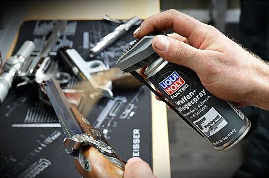 Масло-спрей для оружия Liqui Moly GunTec Waffenpflege-Spray, 200 мл (4390)
